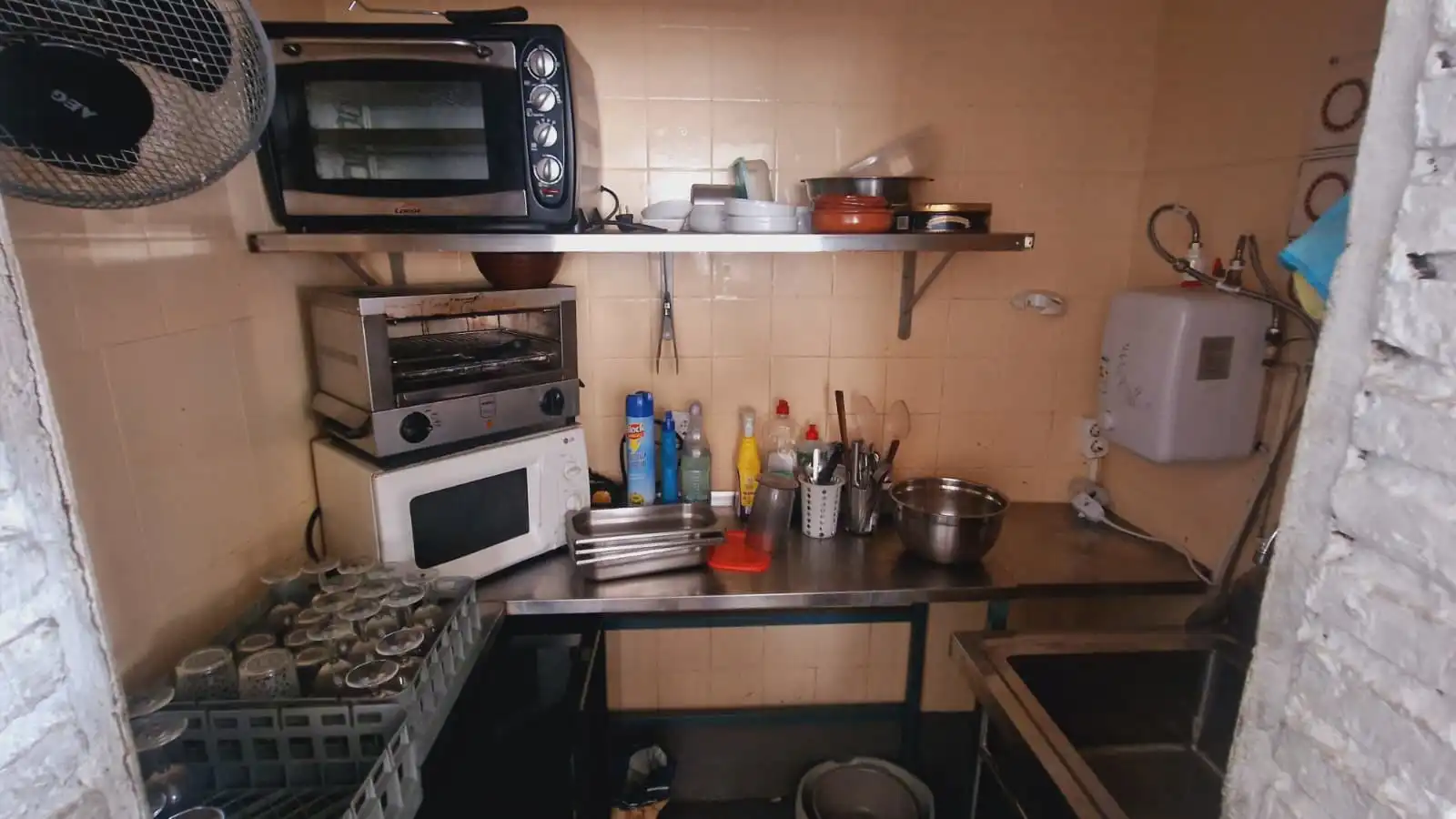 Kitchen of Commercial properties for sale in Córdoba  with Air Conditioner, Heating and Furnished