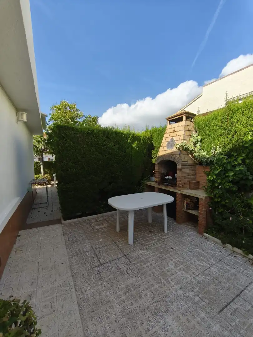 Terraza de Casa o chalet en venta en Mont-roig del Camp con Aire acondicionado, Calefacción y Jardín privado