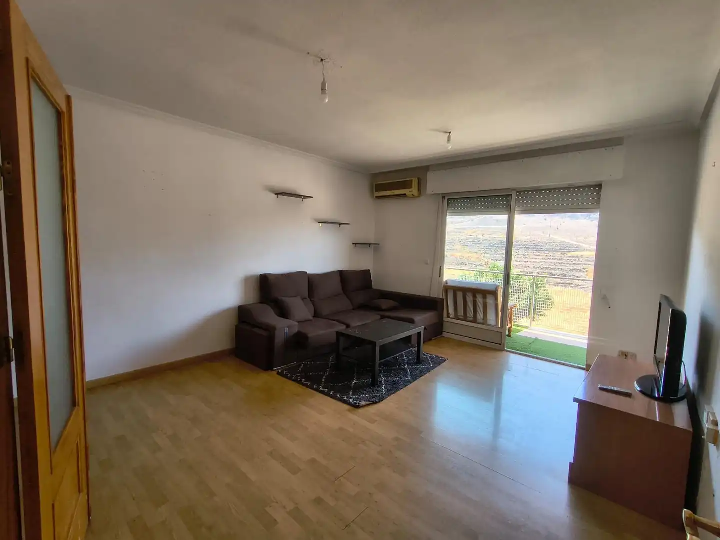 Sala de estar de Apartamento en venta en Murcia con Aire acondicionado, Trastero y Balcón