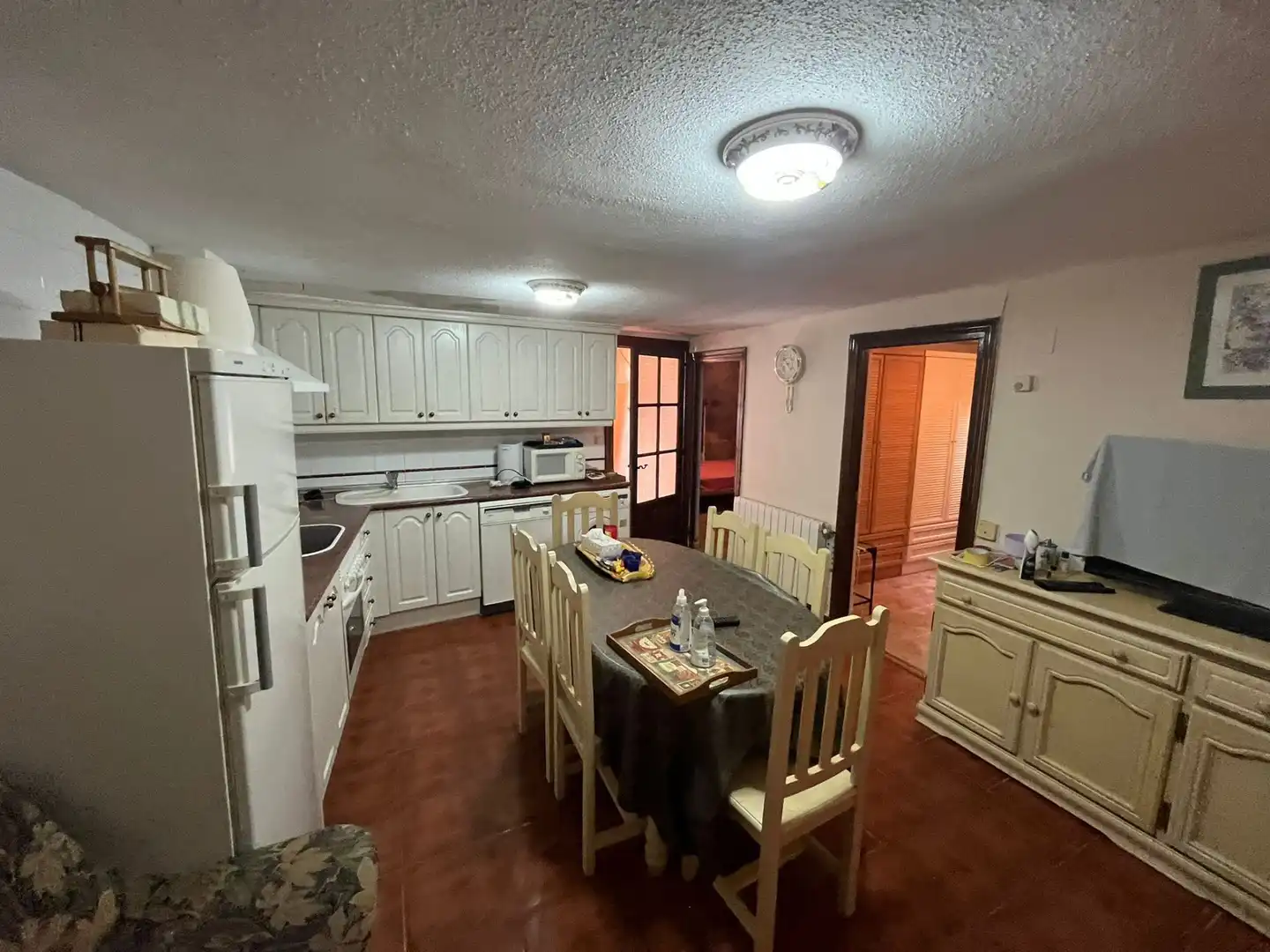 Cocina de Finca rústica en venta en Cañamero con Calefacción y Jardín privado