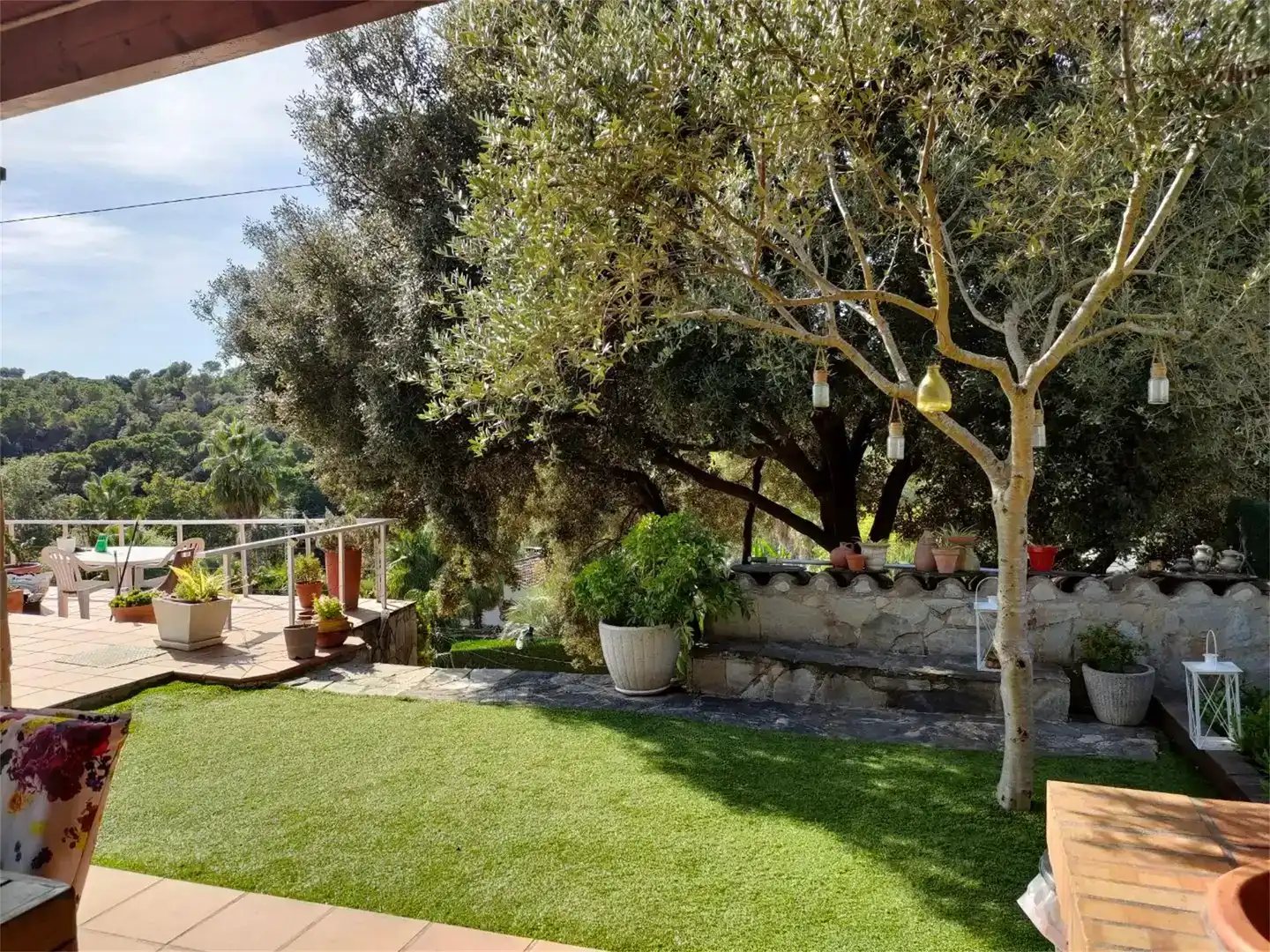 Jardín de Casa o chalet en venta en Caldes de Montbui