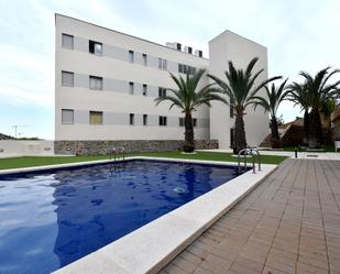 Swimming pool of Flat for sale in Oropesa del Mar / Orpesa  with Air Conditioner, Heating and Private garden