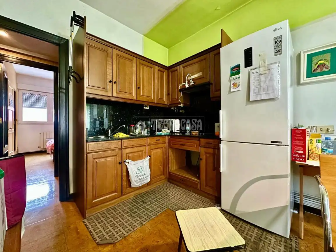 Kitchen of Flat for sale in Gijón   with Terrace