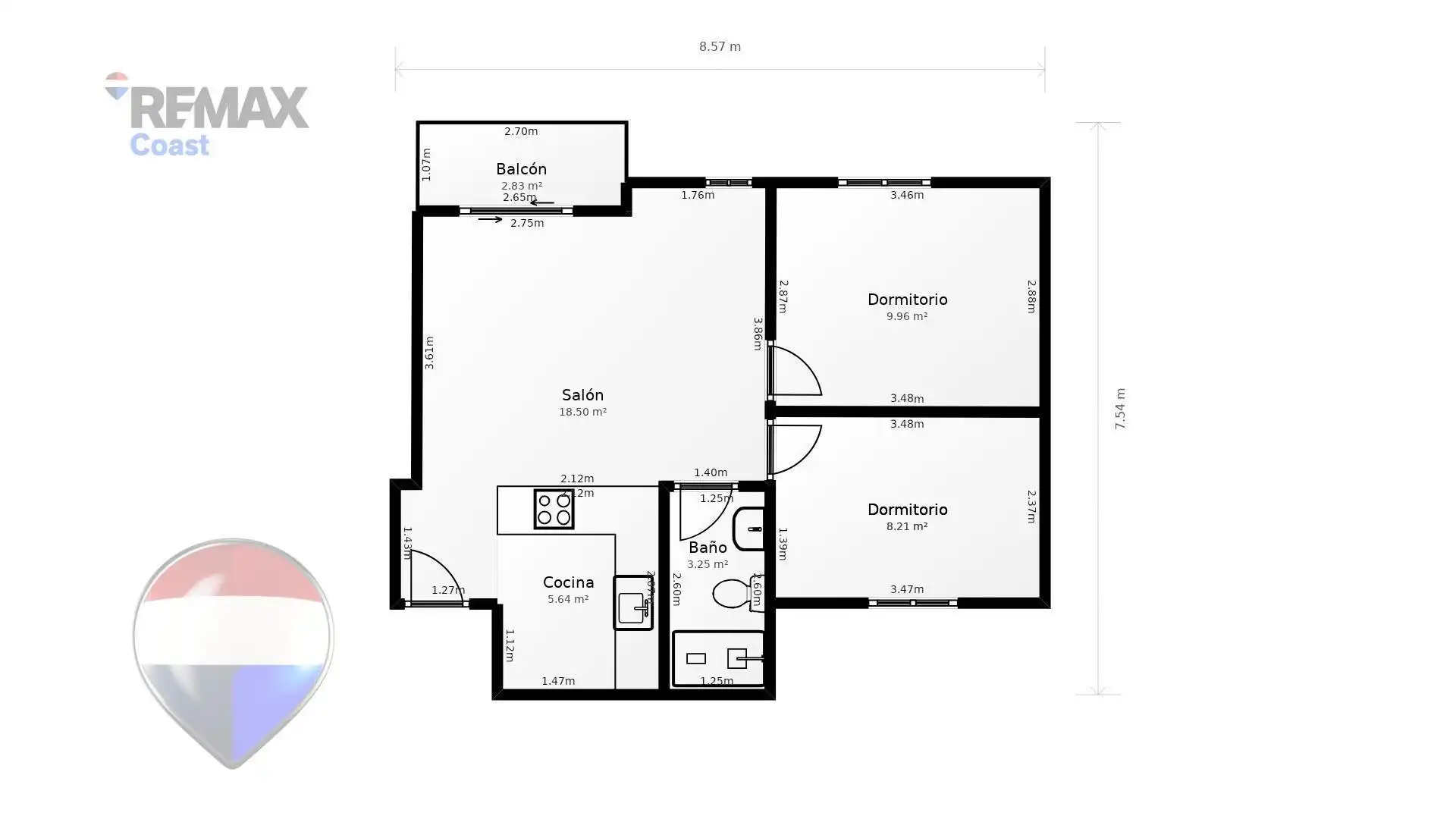 Piso en venta en Málaga con Aire acondicionado y Terraza