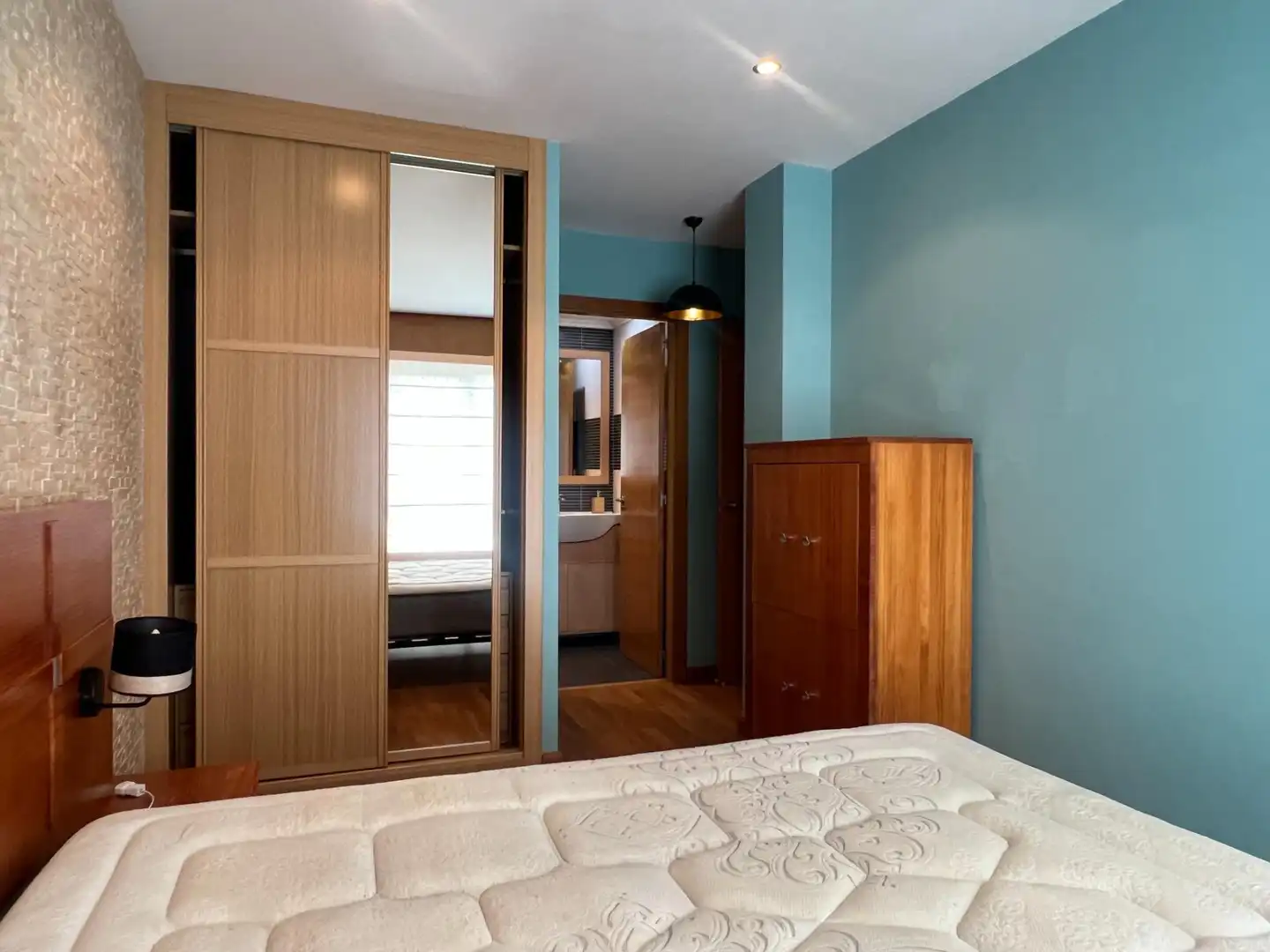 Schlafzimmer von Wohnung zur Miete in Cambre  mit Heizung, Abstellraum und Möbliert