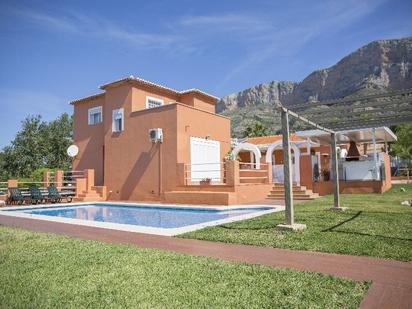 Exterior view of House or chalet for sale in Jávea / Xàbia  with Air Conditioner, Heating and Private garden