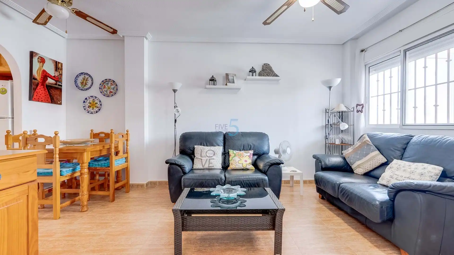 Sala de estar de Piso en venta en San Pedro del Pinatar con Aire acondicionado, Calefacción y Piscina