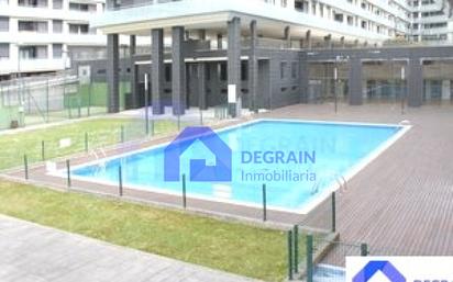 Swimming pool of Flat for sale in Oviedo   with Heating, Parquet flooring and Terrace