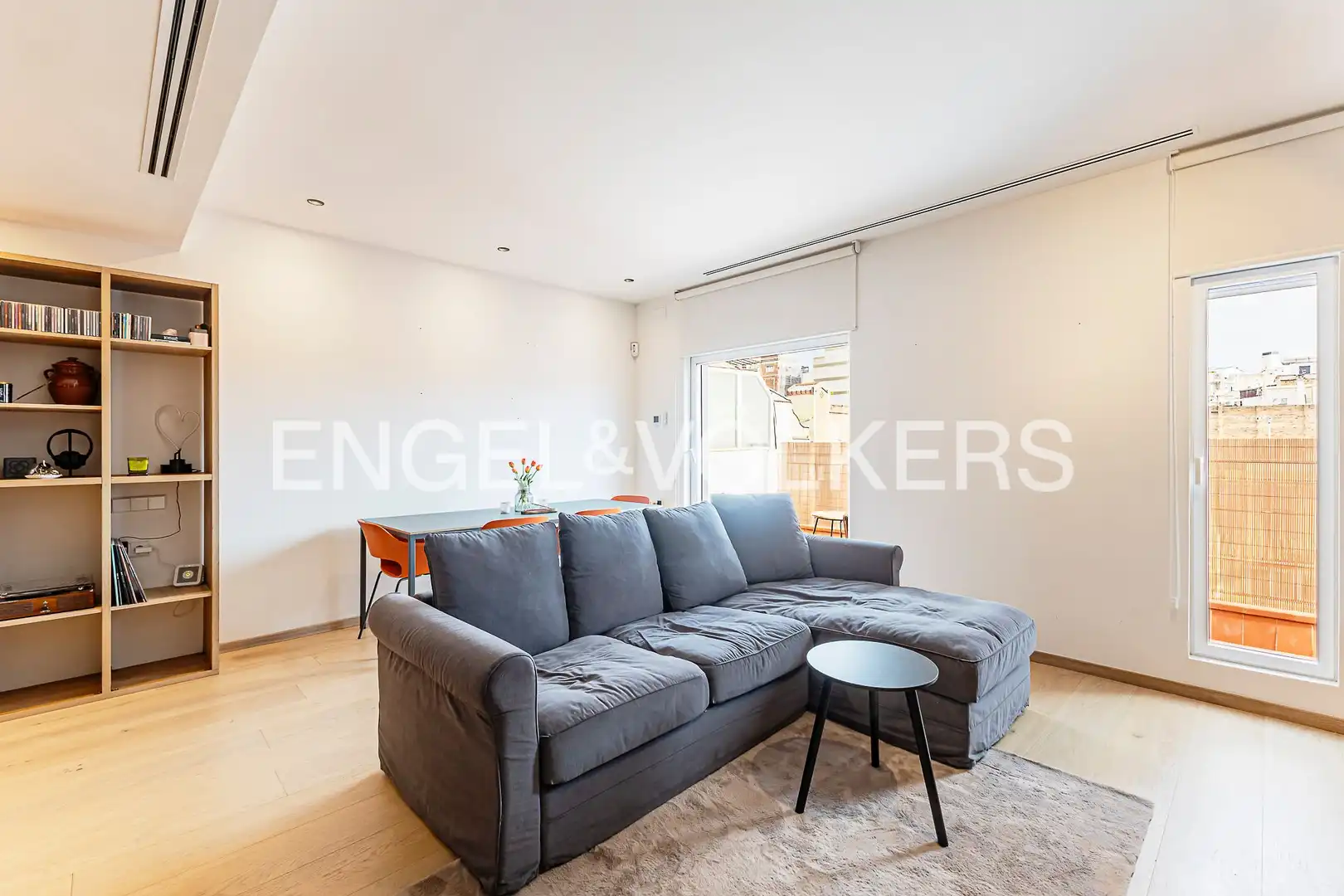 Sala de estar de Ático en venta en Barcelona con Aire acondicionado, Calefacción y Terraza