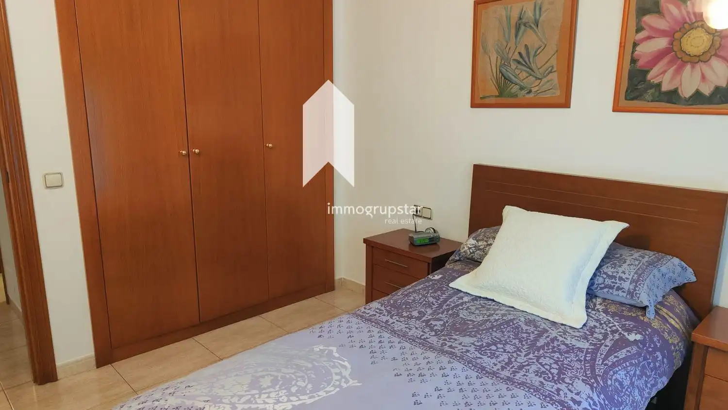 Schlafzimmer von Einfamilien-Reihenhaus zum Verkauf in Castell d'Aro, Platja d'Aro i s'Agaró mit Klimaanlage, Heizung und Terrasse