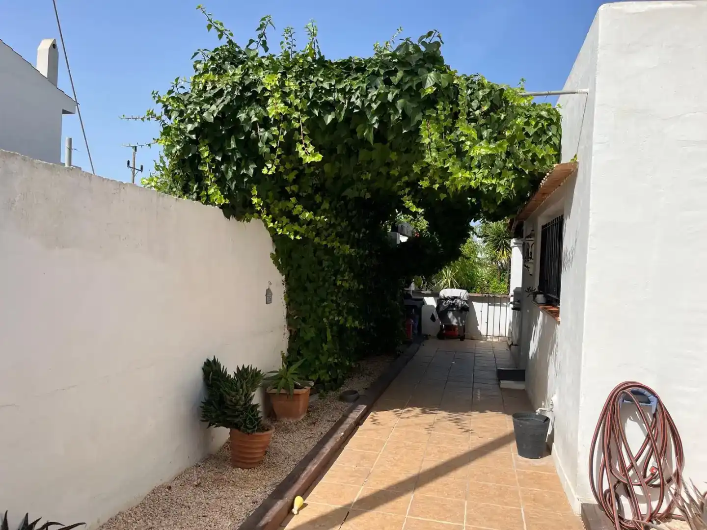 Jardí de Casa o xalet en venda en Sant Antoni de Portmany amb Aire condicionat i Piscina