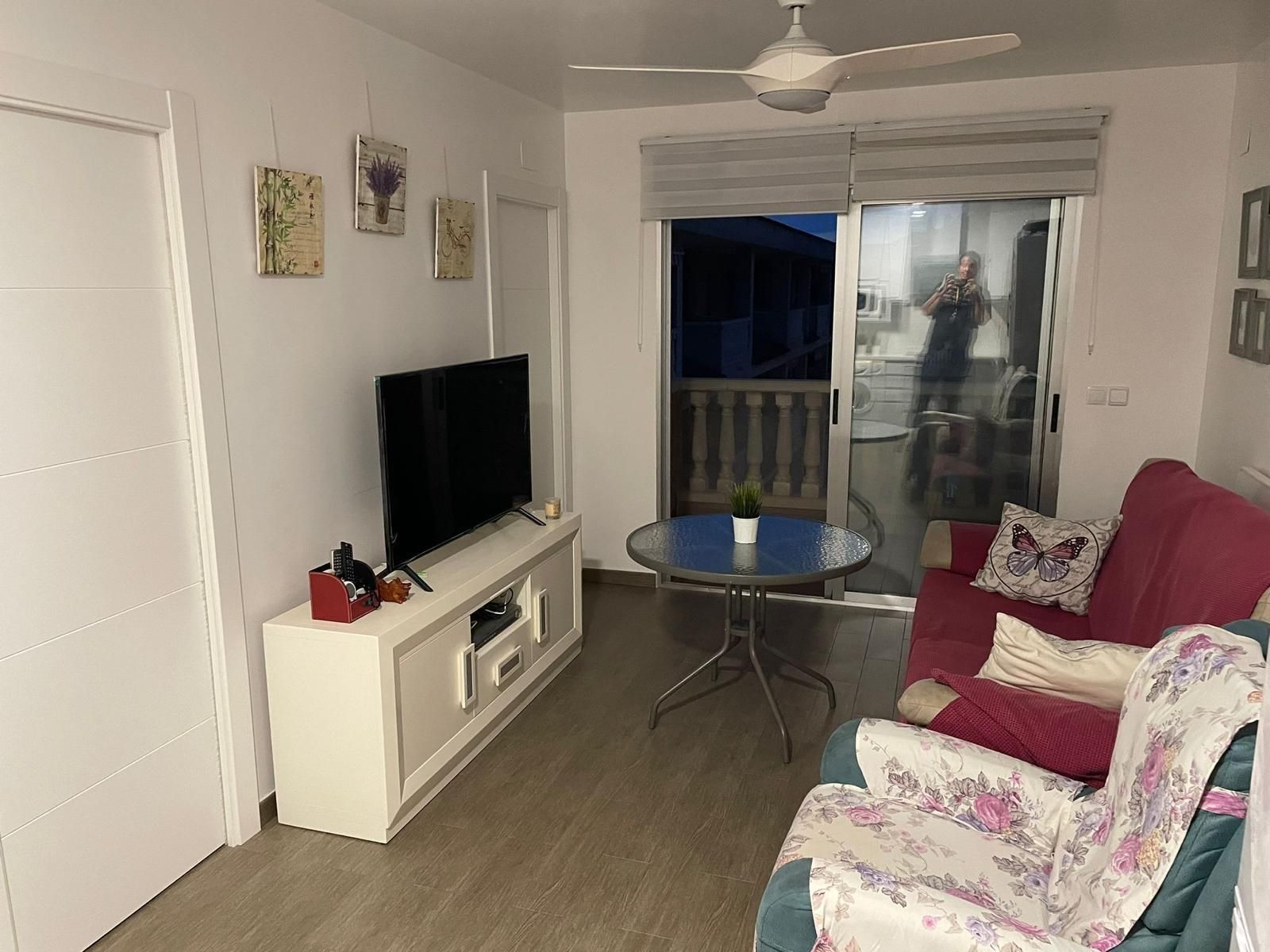 Sala d'estar de Pis de lloguer en Sagunto / Sagunt amb Aire condicionat, Balcó i Piscina comunitària