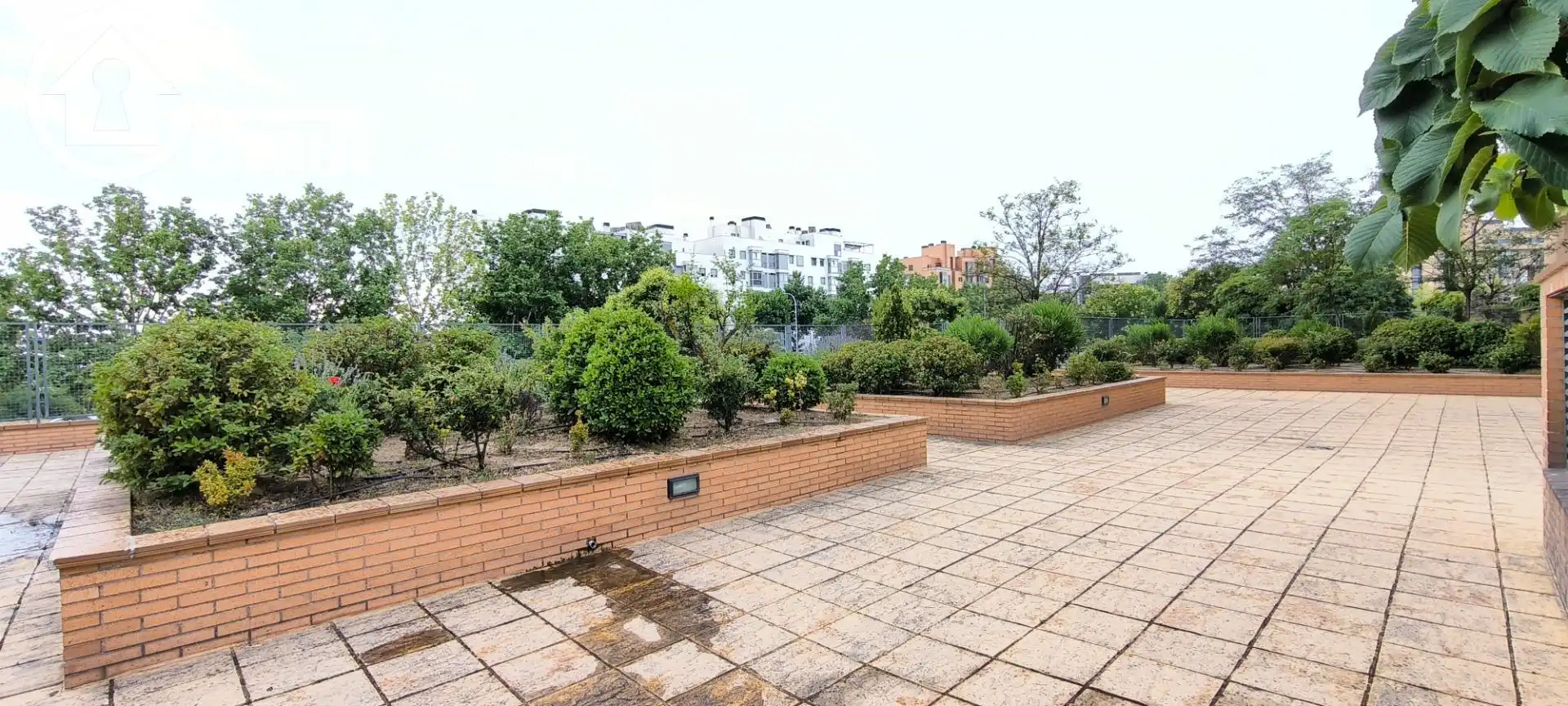 Terrace of Flat for sale in Madrid  with Air Conditioner, Heating and Private garden