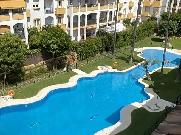 Swimming pool of Flat for sale in Marbella  with Air Conditioner, Swimming Pool and Balcony