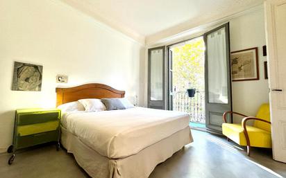 Bedroom of Flat for sale in  Barcelona Capital  with Heating, Storage room and Balcony