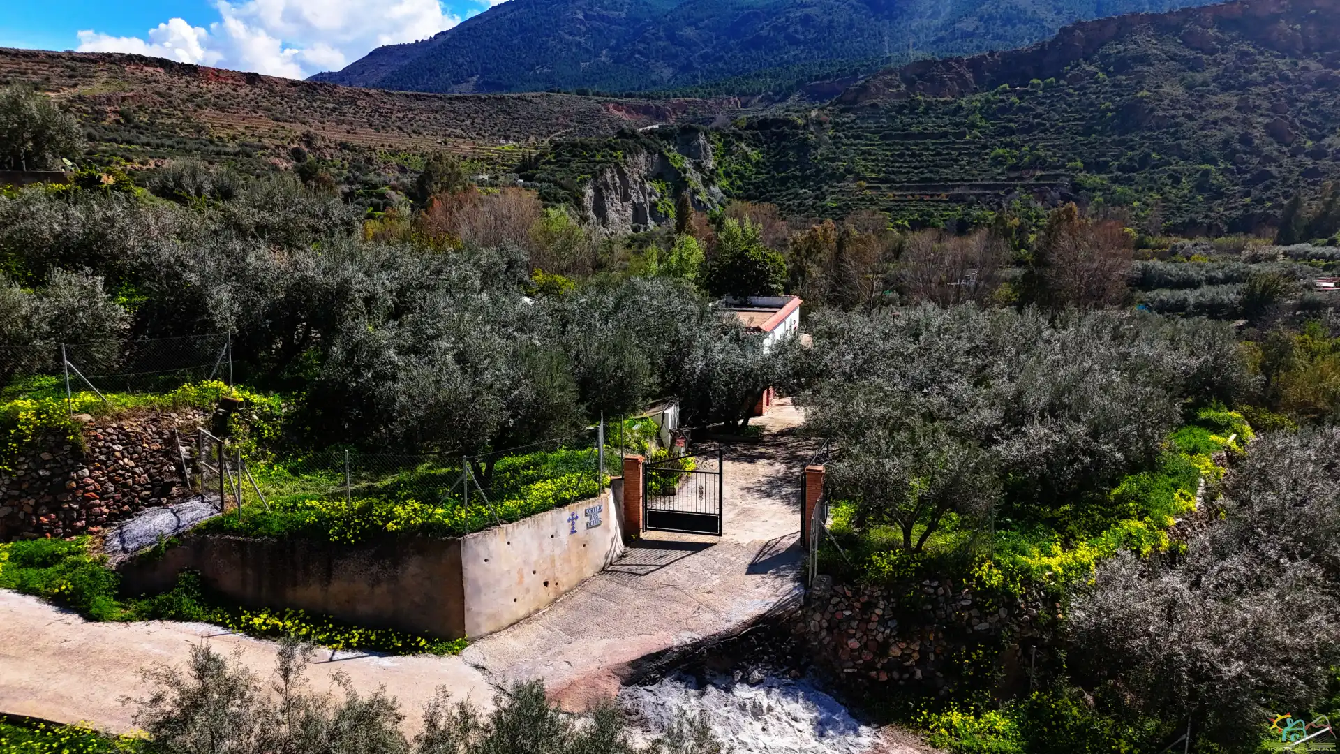 Jardí de Finca rústica en venda en Canjáyar amb Moblat