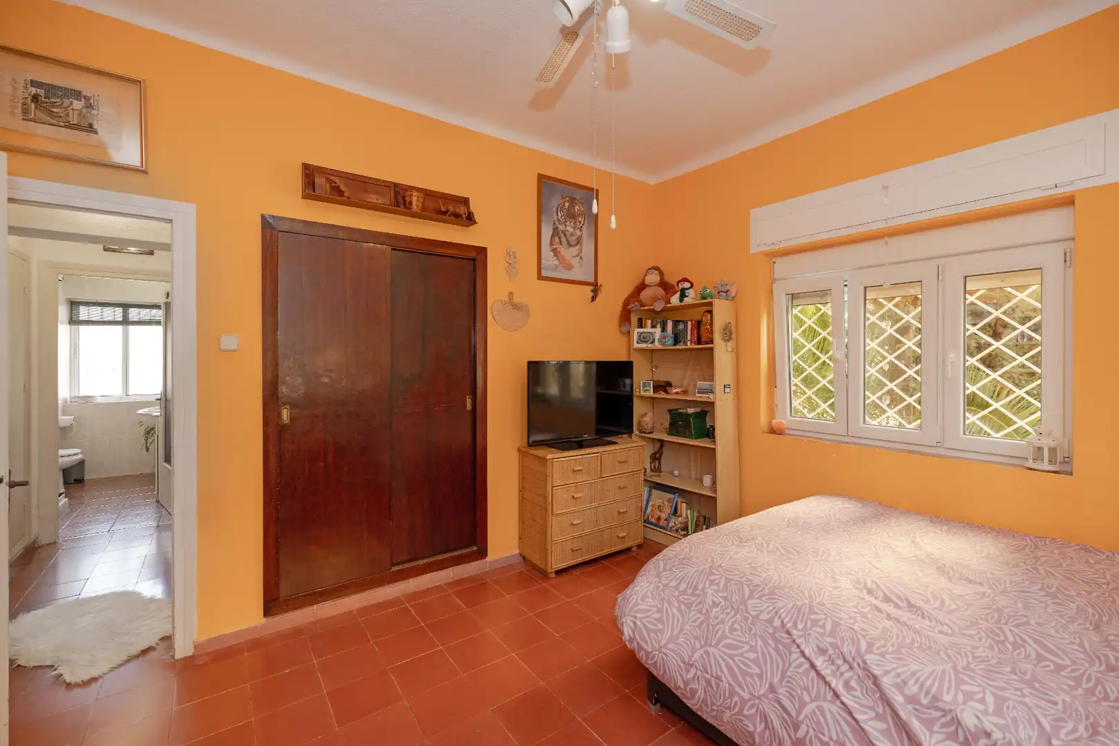 Bedroom of Flat for sale in Málaga  with Terrace