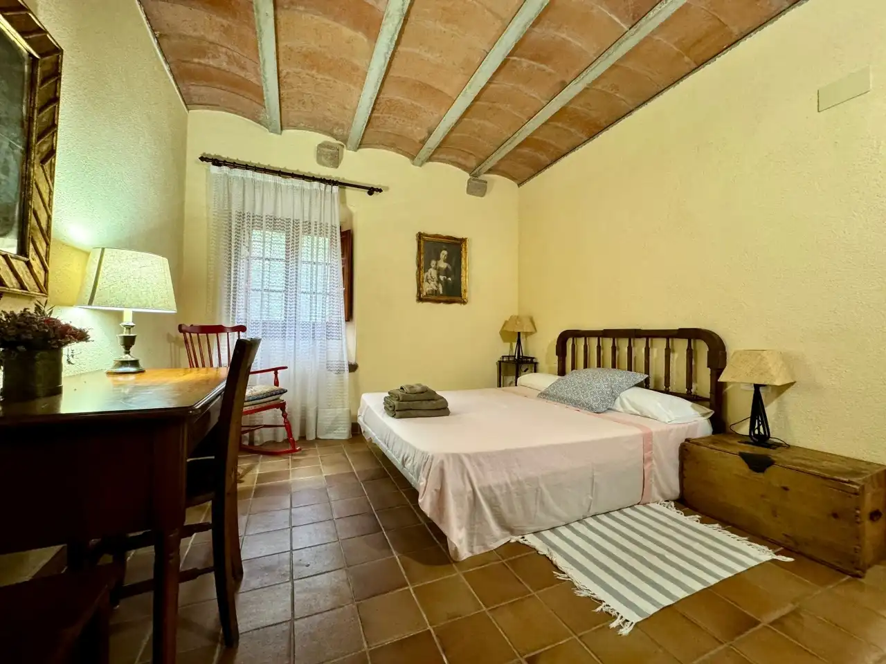 Bedroom of Country homes for sale in Anglès  with Private garden, Terrace and Swimming Pool
