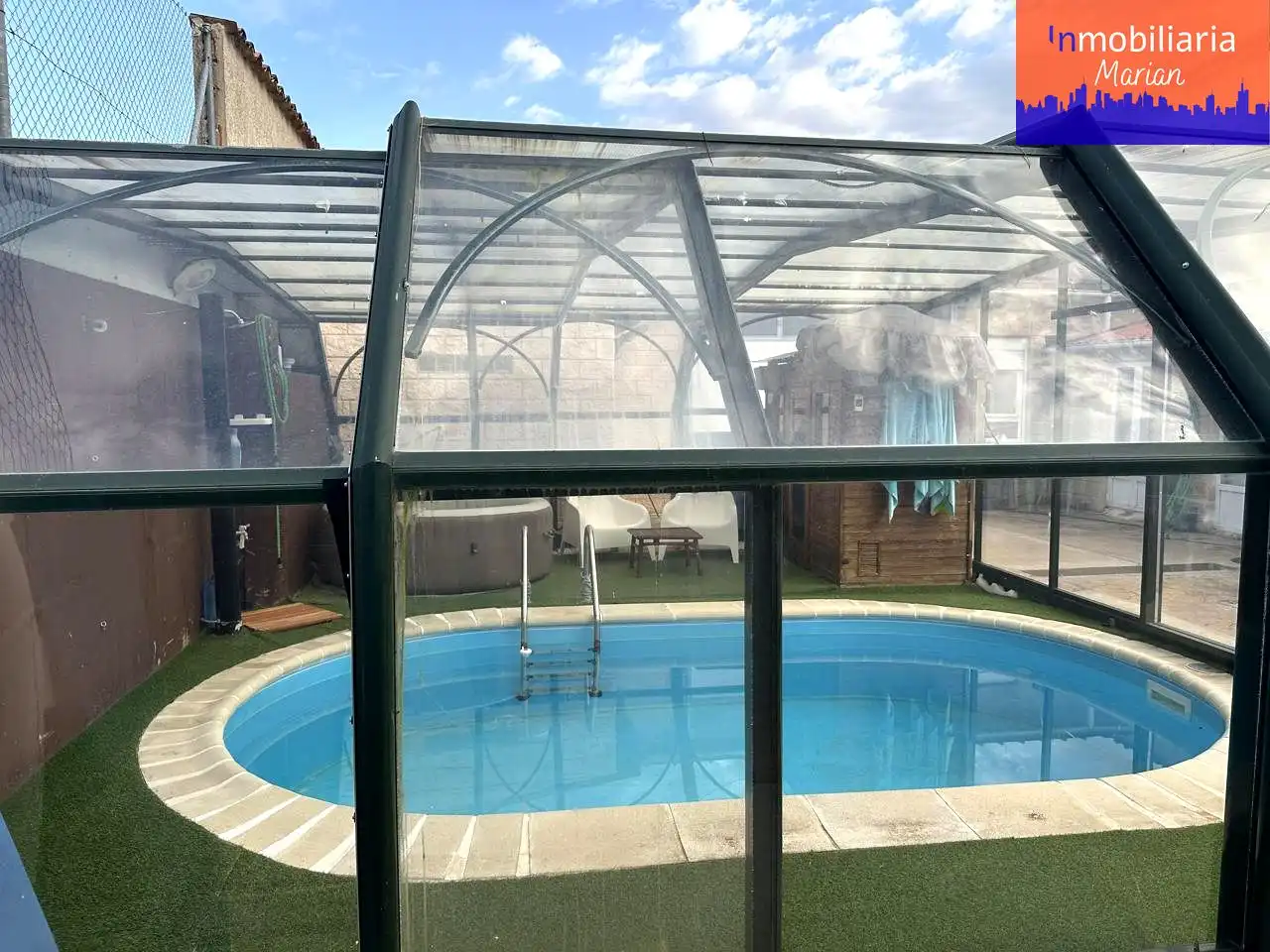 Piscina de Casa o xalet en venda en Campillo de Aranda amb Piscina i Sauna