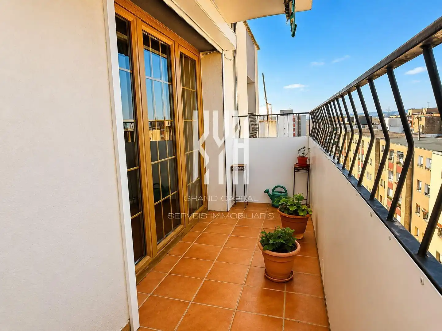 Balcony of Attic for sale in Girona  with Air Conditioner, Heating and Balcony