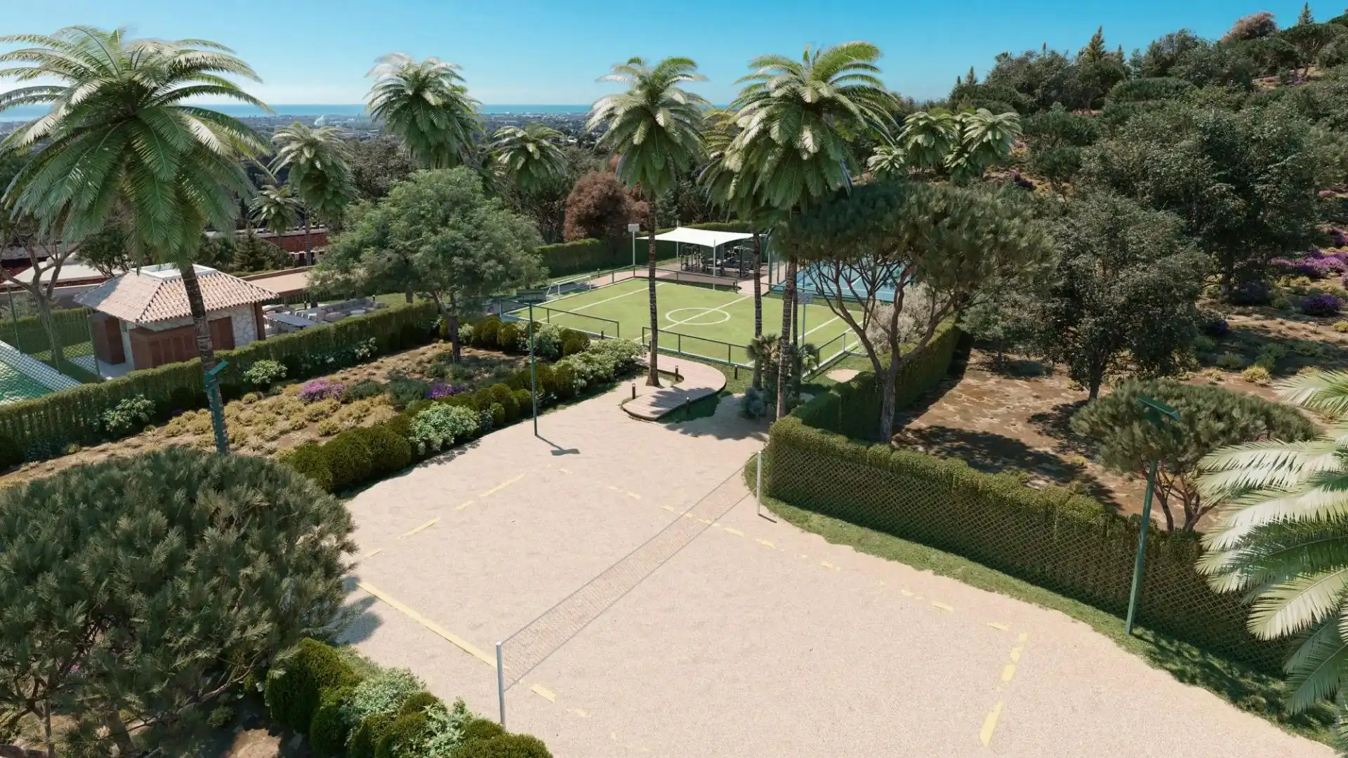 Jardín de Casa o chalet en venta en Benahavís