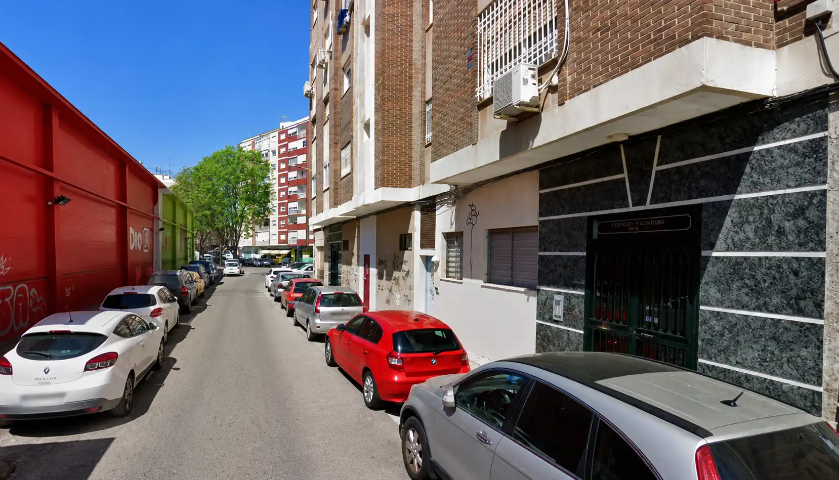 Vista exterior de Pis de lloguer en Cartagena amb Calefacció, Moblat i Forn
