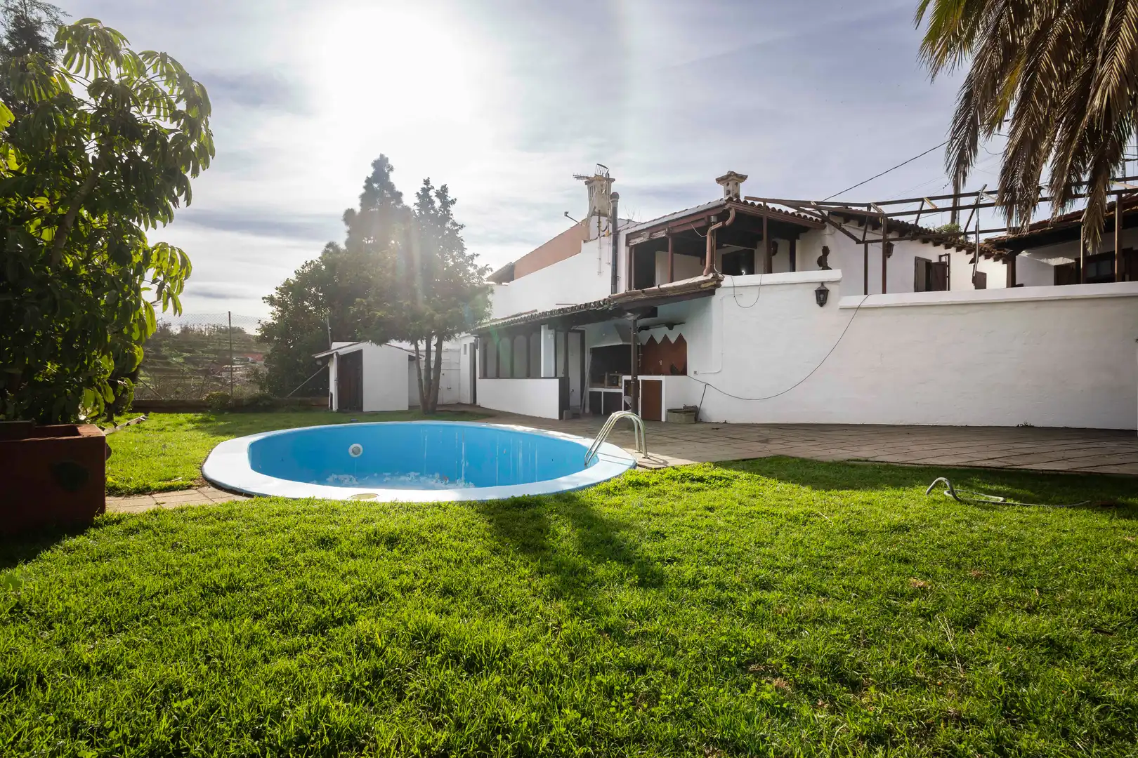 Piscina de Casa o chalet en venta en El Rosario