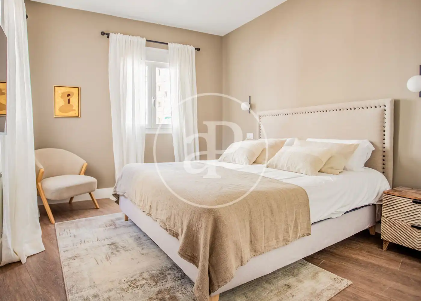 Habitación de Piso de alquiler en Madrid con Aire acondicionado, Calefacción y Amueblado