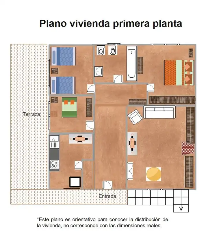 Casa adosada en venta en Escalona con Aire acondicionado, Calefacción y Jardín privado