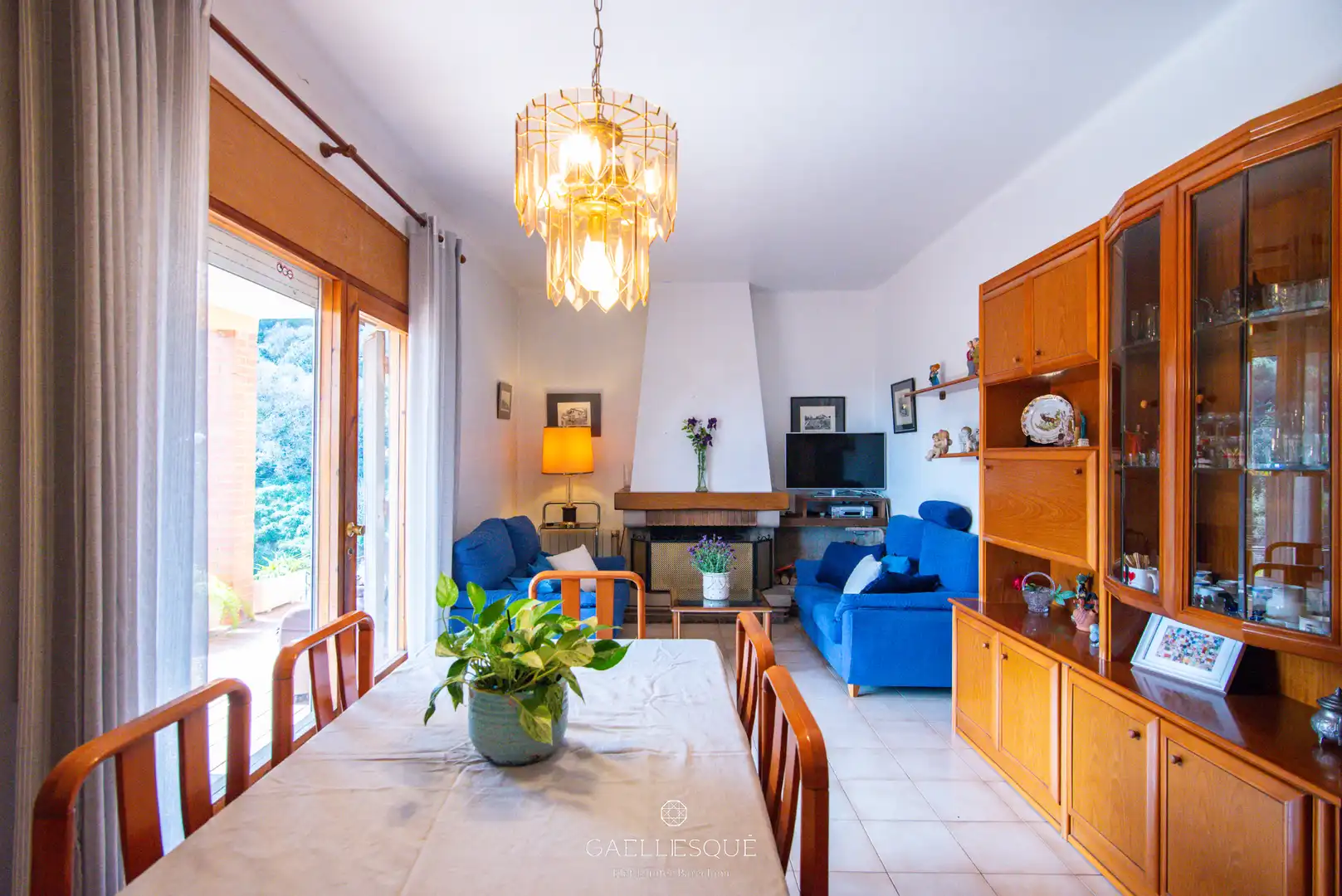 Comedor de Casa o chalet en venta en Barcelona con Calefacción, Jardín privado y Terraza