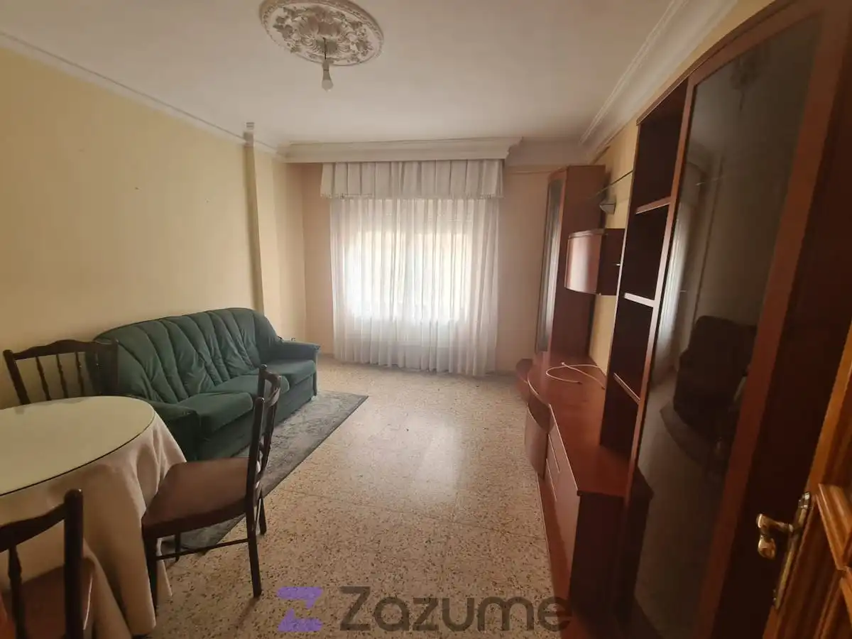 Sala de estar de Piso de alquiler en Benavente con Calefacción, Terraza y Amueblado
