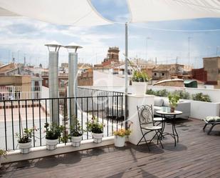 Terrassa de Pis de lloguer en  Valencia Capital amb Aire condicionat, Calefacció i Terrassa