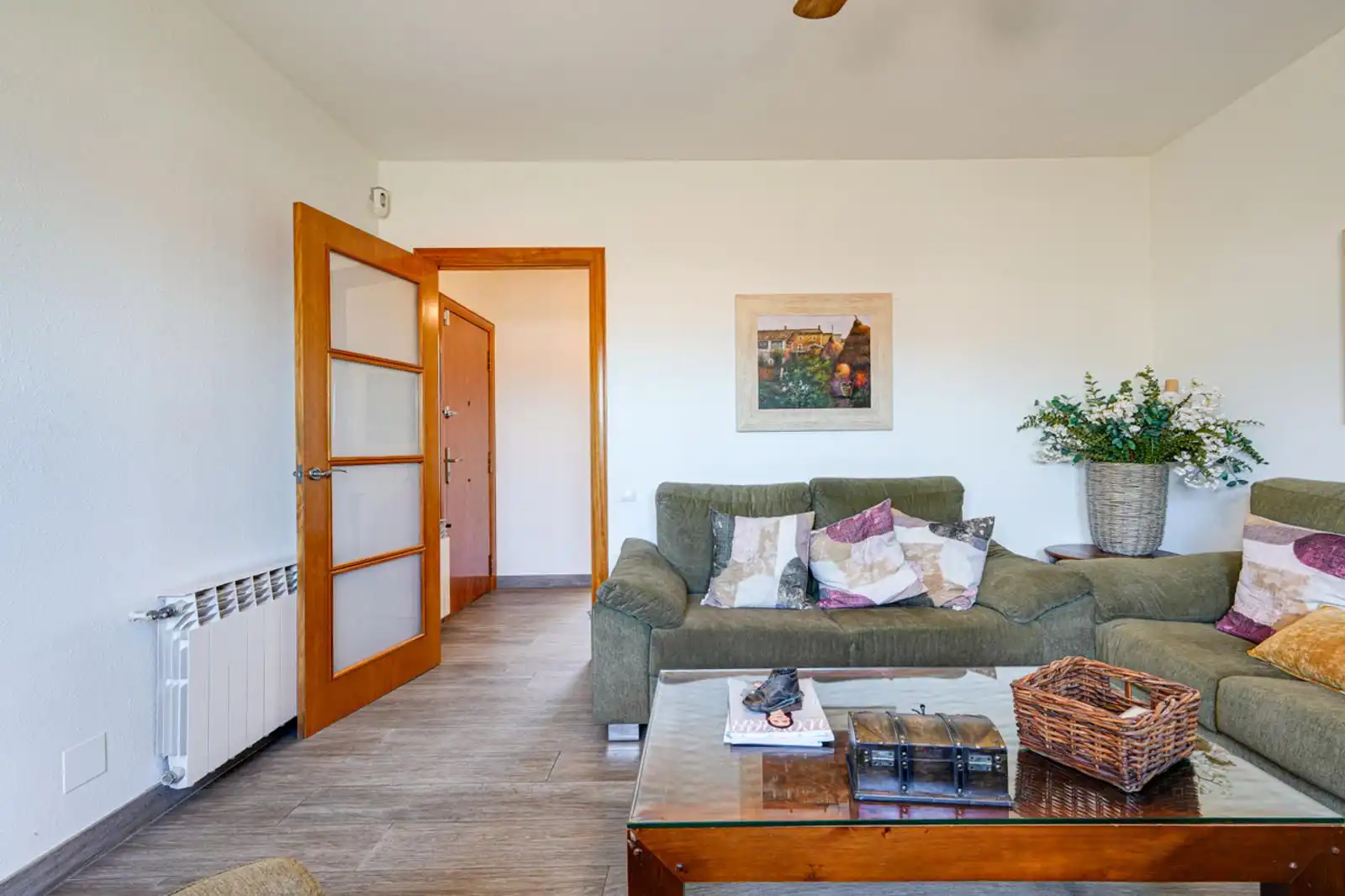 Living room of Attic for sale in Sant Feliu de Llobregat  with Air Conditioner, Heating and Terrace