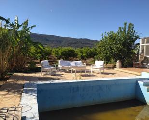 Terrace of House or chalet for sale in Enguera  with Terrace and Swimming Pool