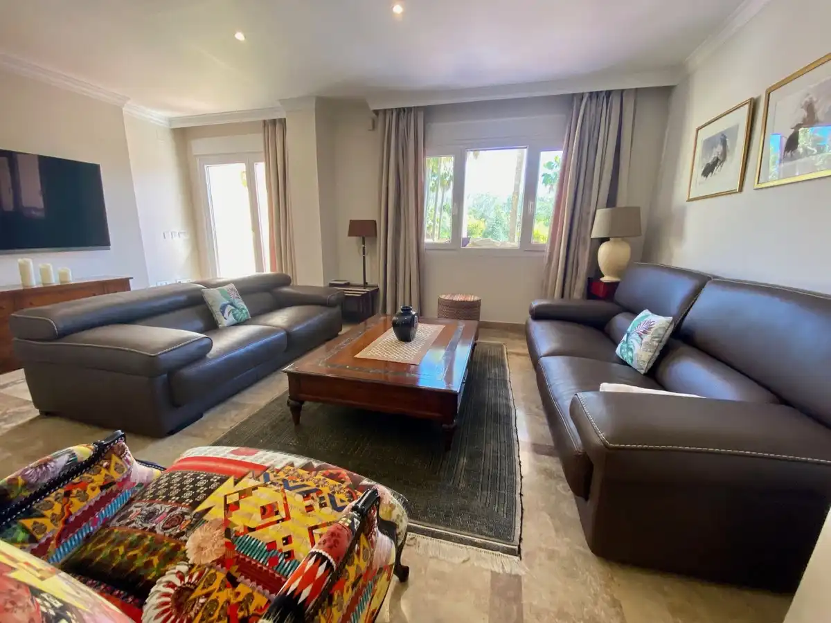 Wohnzimmer von Wohnung zum Verkauf in Marbella mit Terrasse