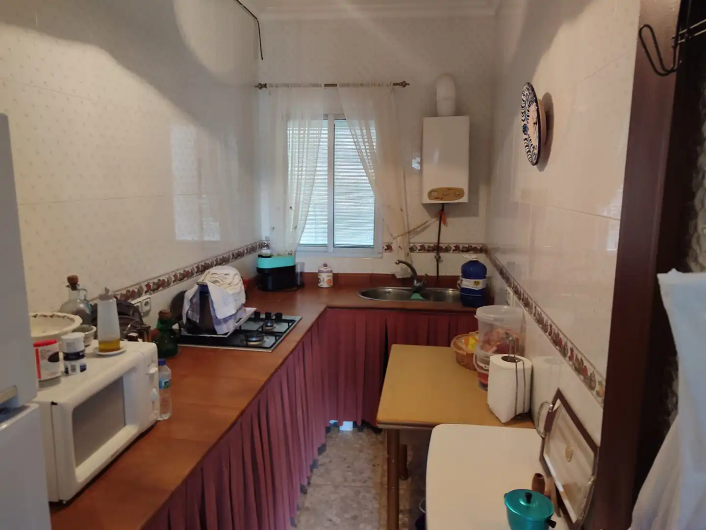 Cocina de Casa o chalet en venta en Utrera con Aire acondicionado, Jardín privado y Terraza