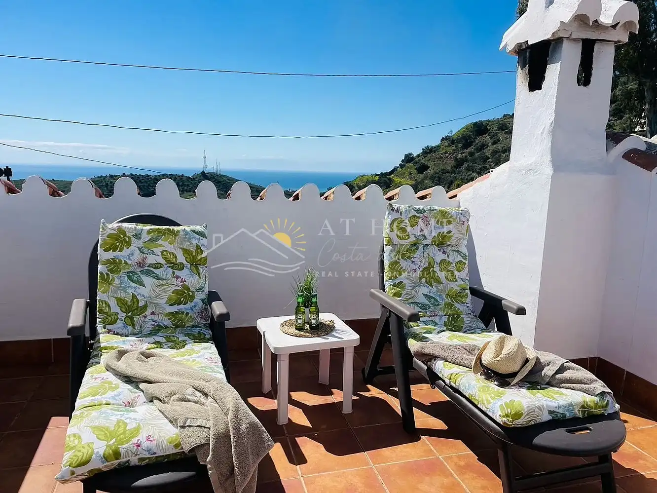 Terraza de Casa o chalet de alquiler en Torrox con Piscina