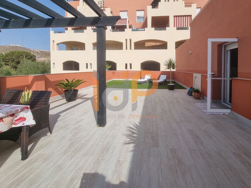 Terrassa de Apartament en venda en Vera amb Terrassa, Traster i Piscina comunitària