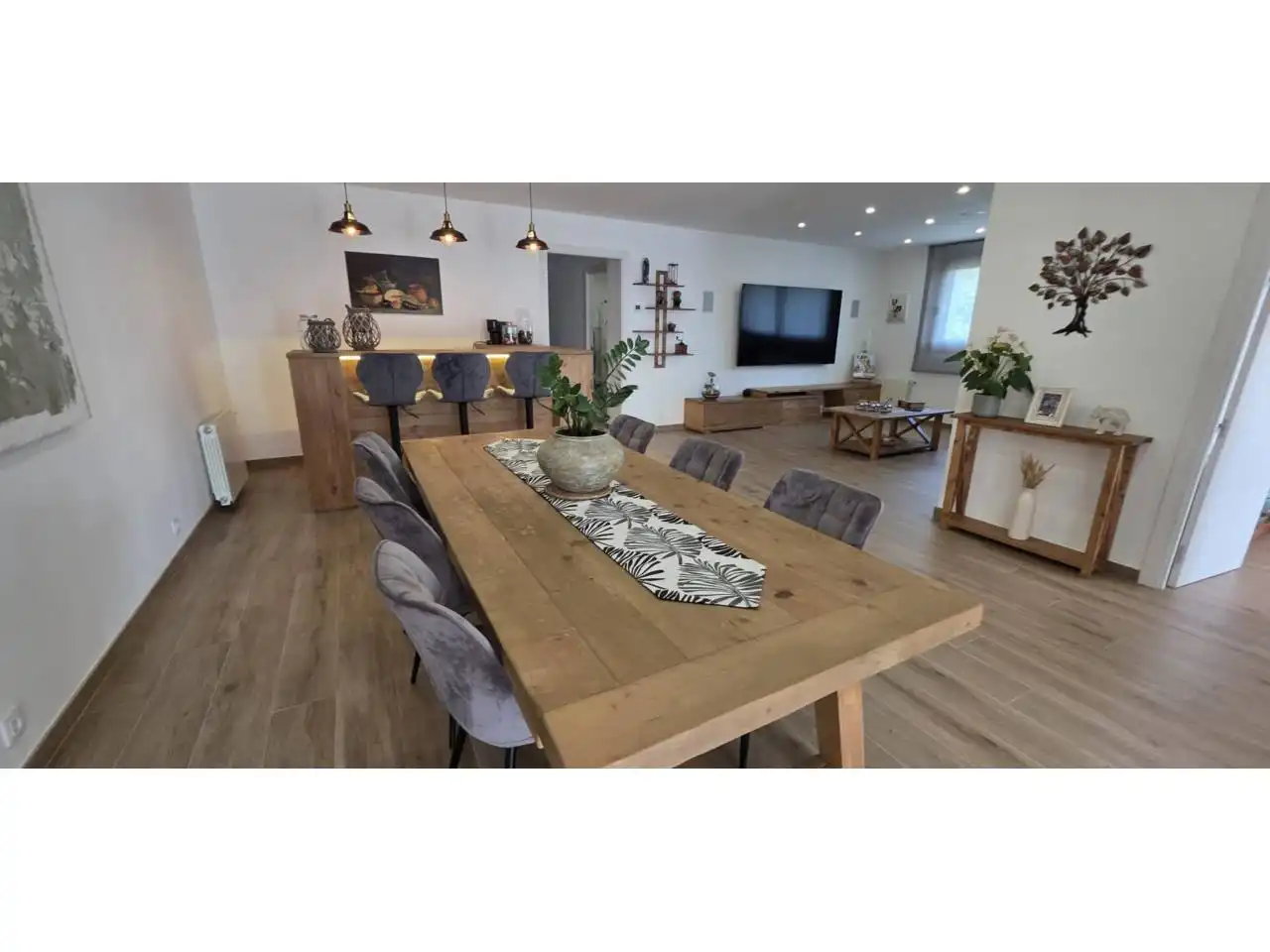 Dining room of Houses for sale in Argentona  with Heating, Private garden and Terrace