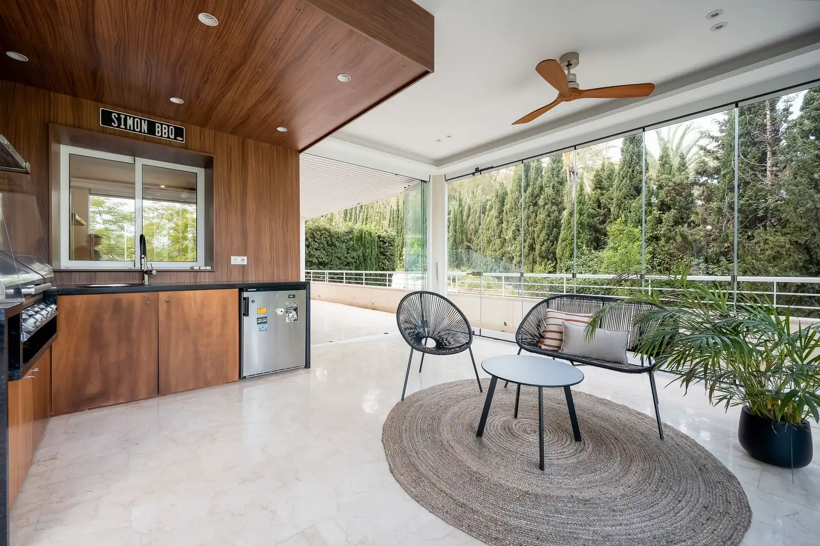 Terraza de Planta baja en venta en Marbella con Aire acondicionado, Calefacción y Jardín privado