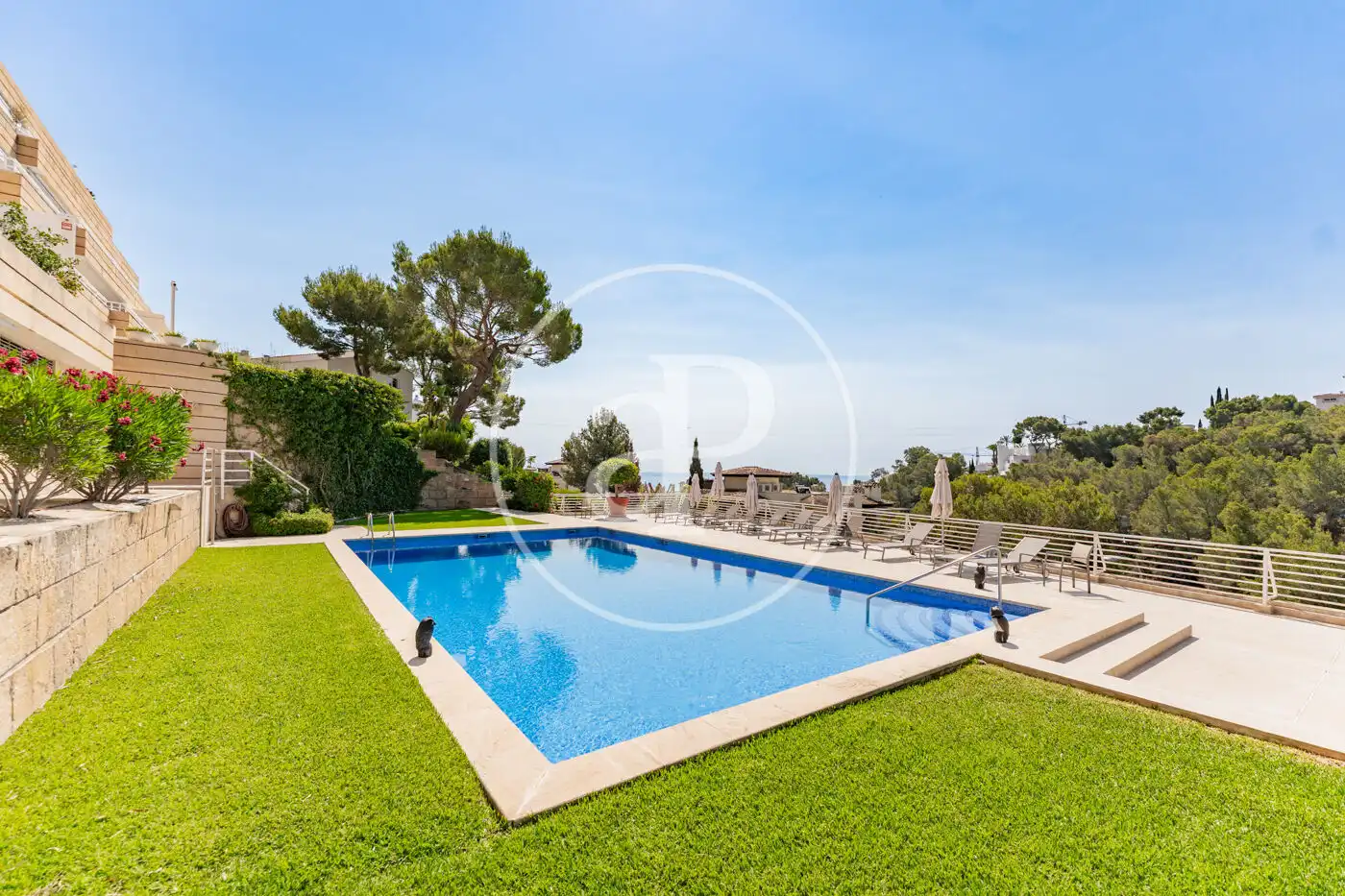 Schwimmbecken von Dachboden zum Verkauf in Calvià mit Klimaanlage, Heizung und Terrasse