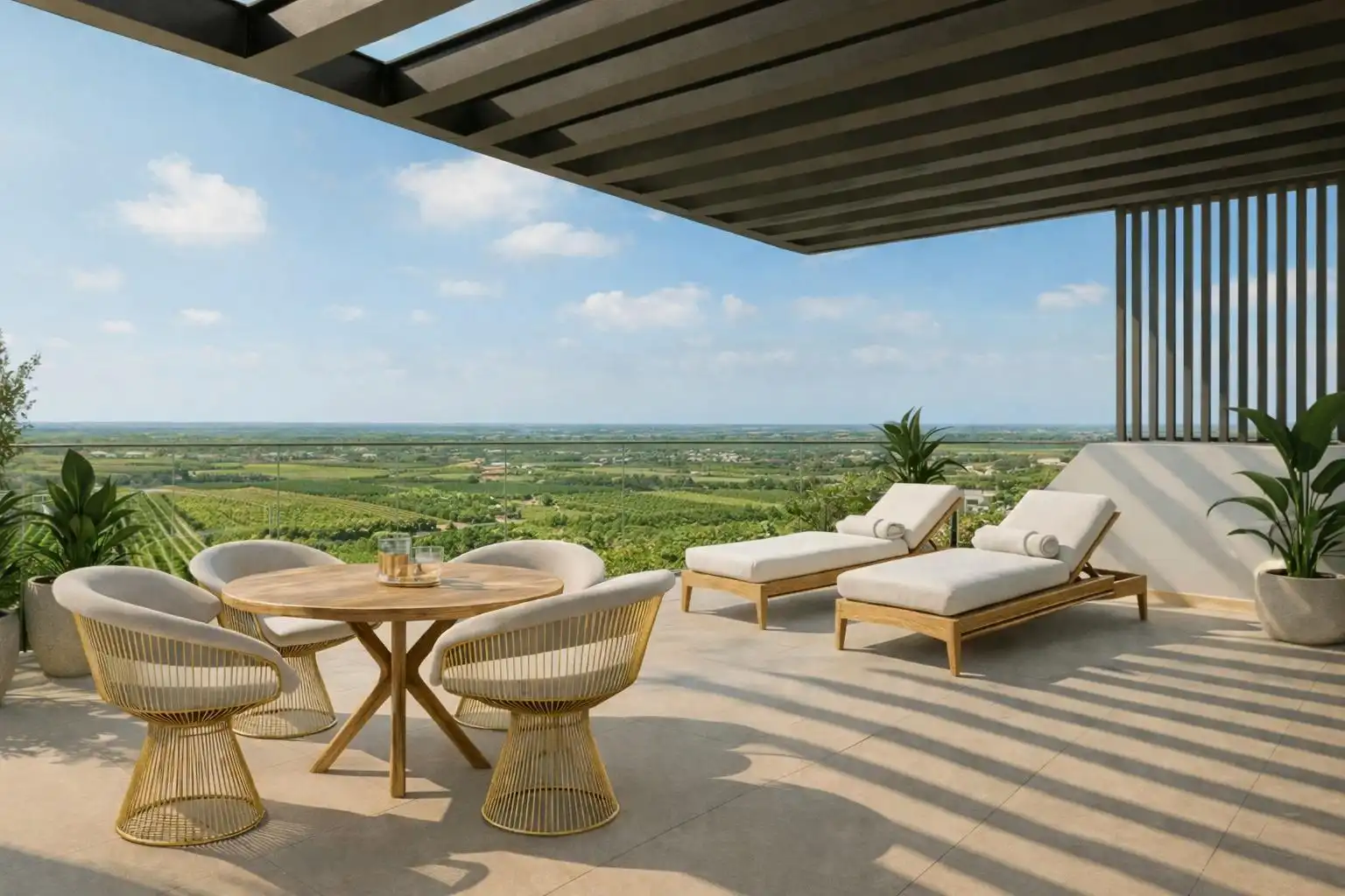 Terrace of Detached homes for sale in Massamagrell  with Air Conditioner, Heating and Terrace