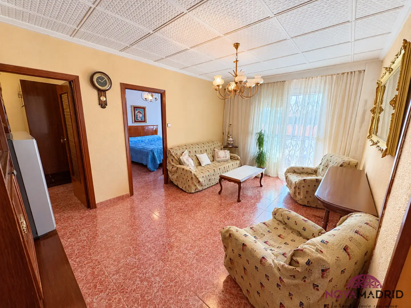 Sala de estar de Piso en venta en Madrid con Calefacción y Terraza
