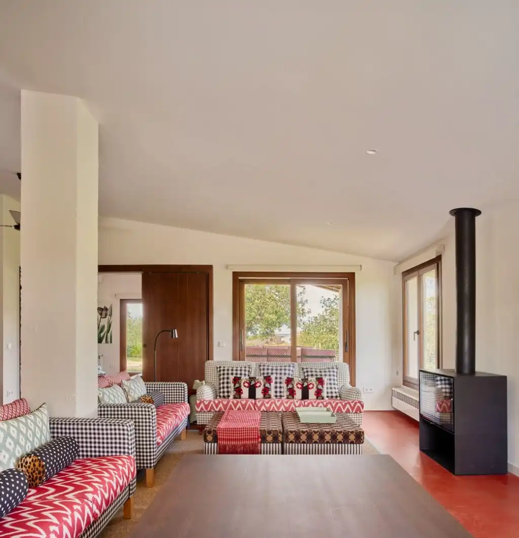 Sala d'estar de Casa o xalet de lloguer en Algaida amb Aire condicionat, Calefacció i Jardí privat