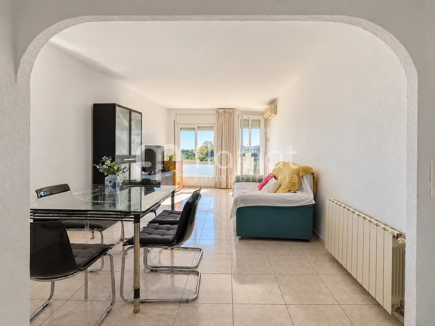 Living room of Flat for sale in Mercat - Mas Moixa