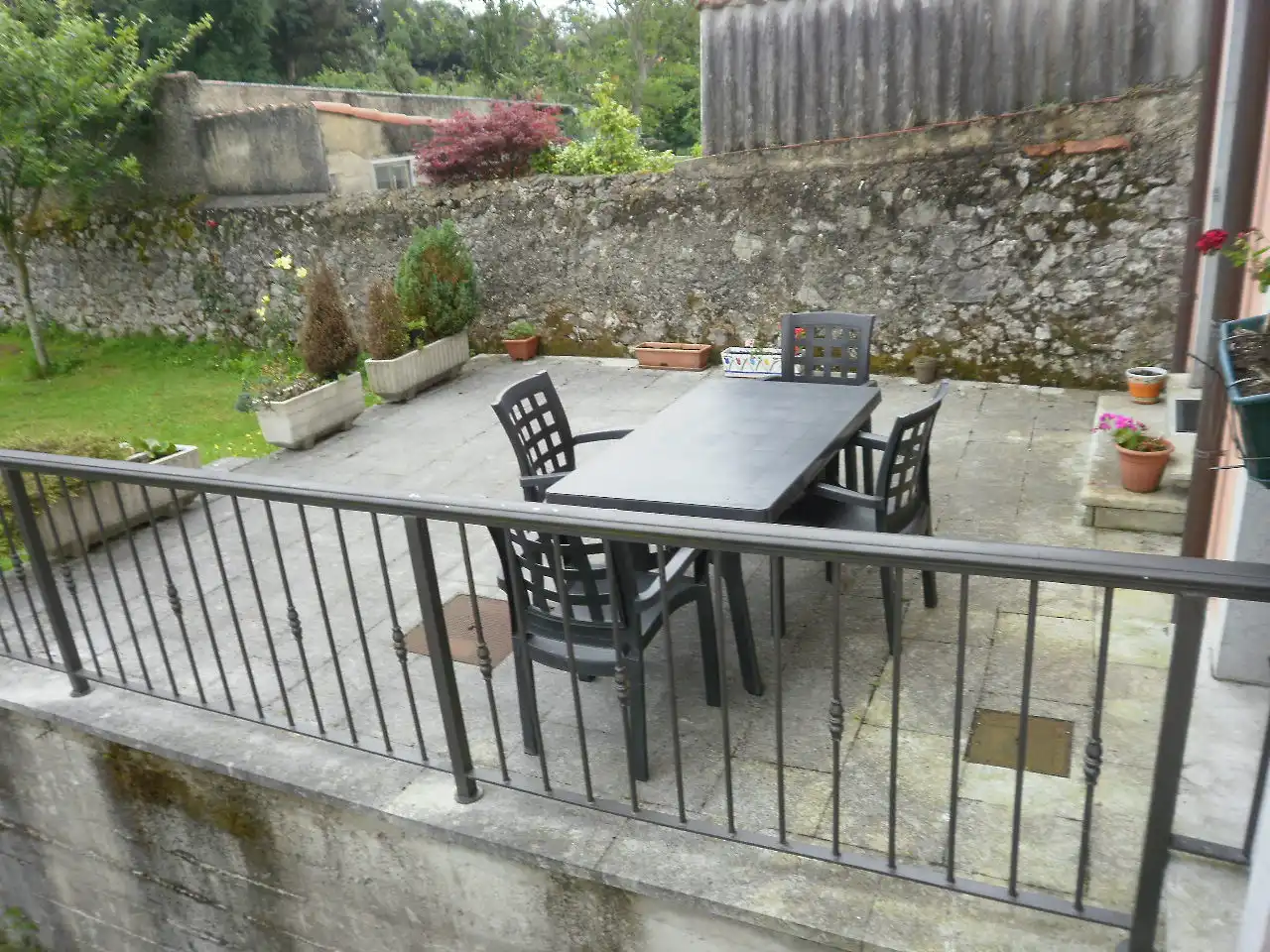 Terraza de Apartamento de alquiler en Llanes con Calefacción, Terraza y Amueblado