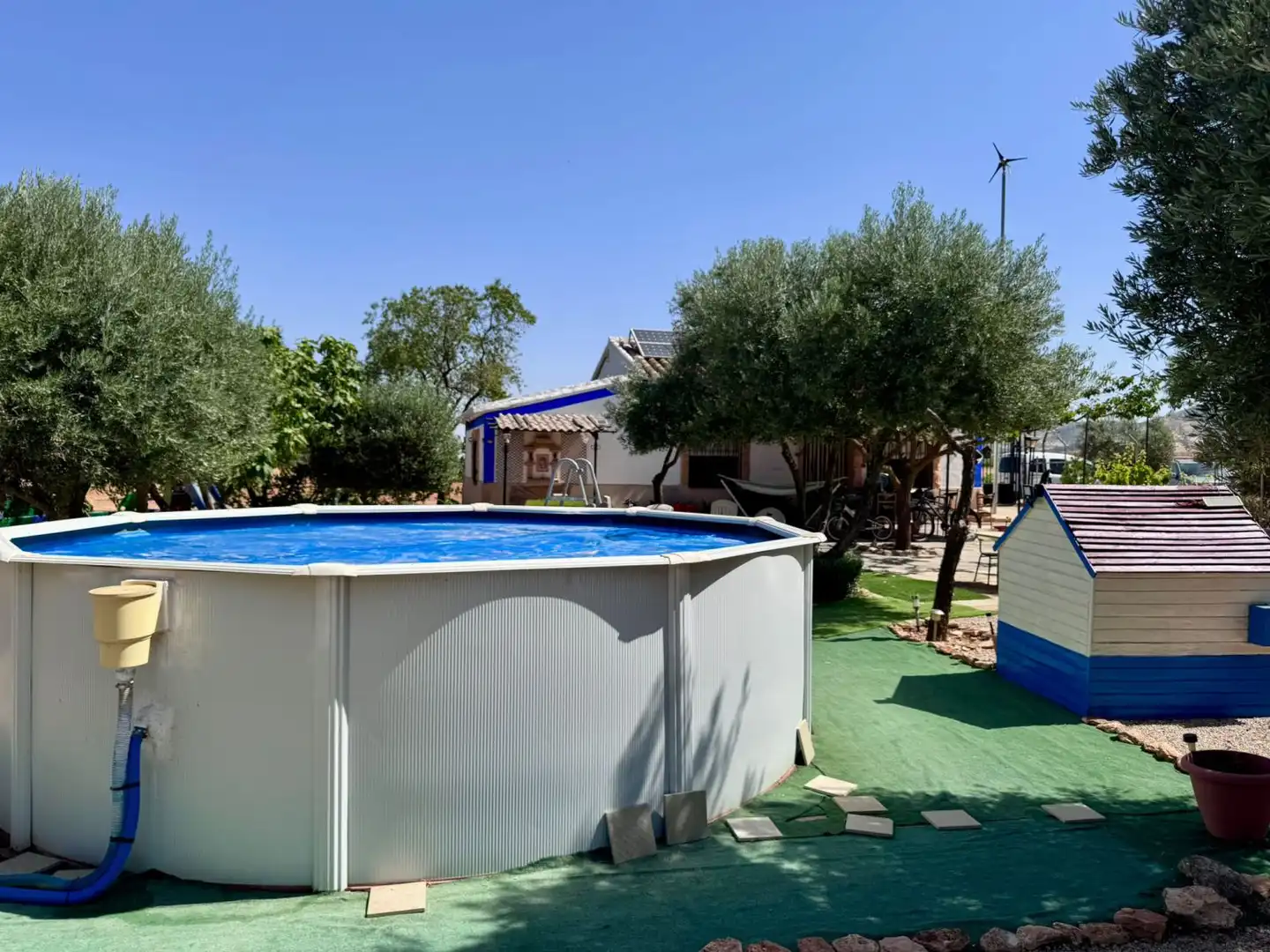 Piscina de Finca rústica en venda en Membrilla