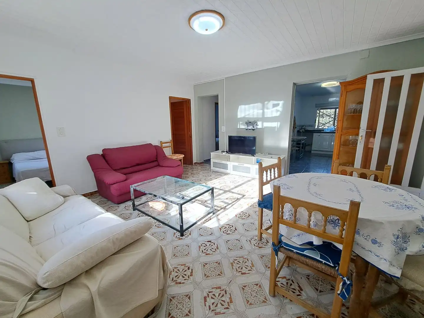 Wohnzimmer von Haus oder Chalet zum Verkauf in Alzira mit Klimaanlage, Privatgarten und Terrasse