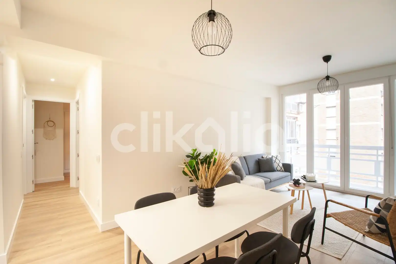 Wohnzimmer von Wohnung zum Verkauf in Málaga mit Klimaanlage, Terrasse und Balkon