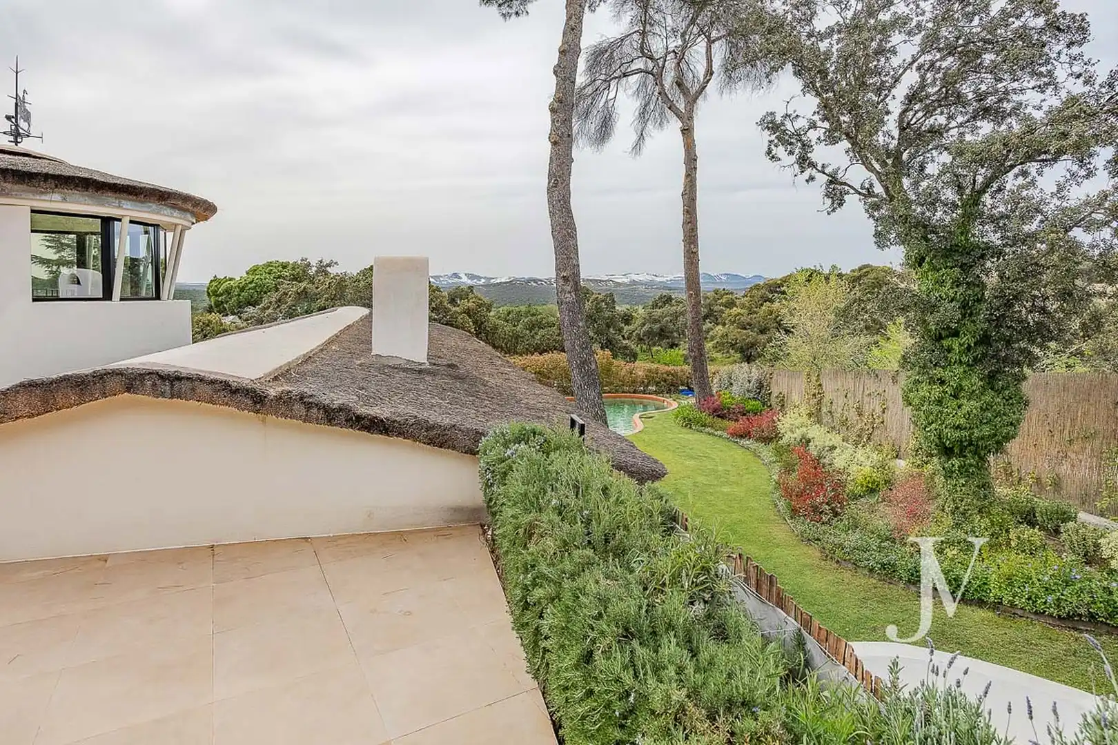 Terraza de Casa o chalet de alquiler en  Madrid Capital con Aire acondicionado, Calefacción y Jardín privado